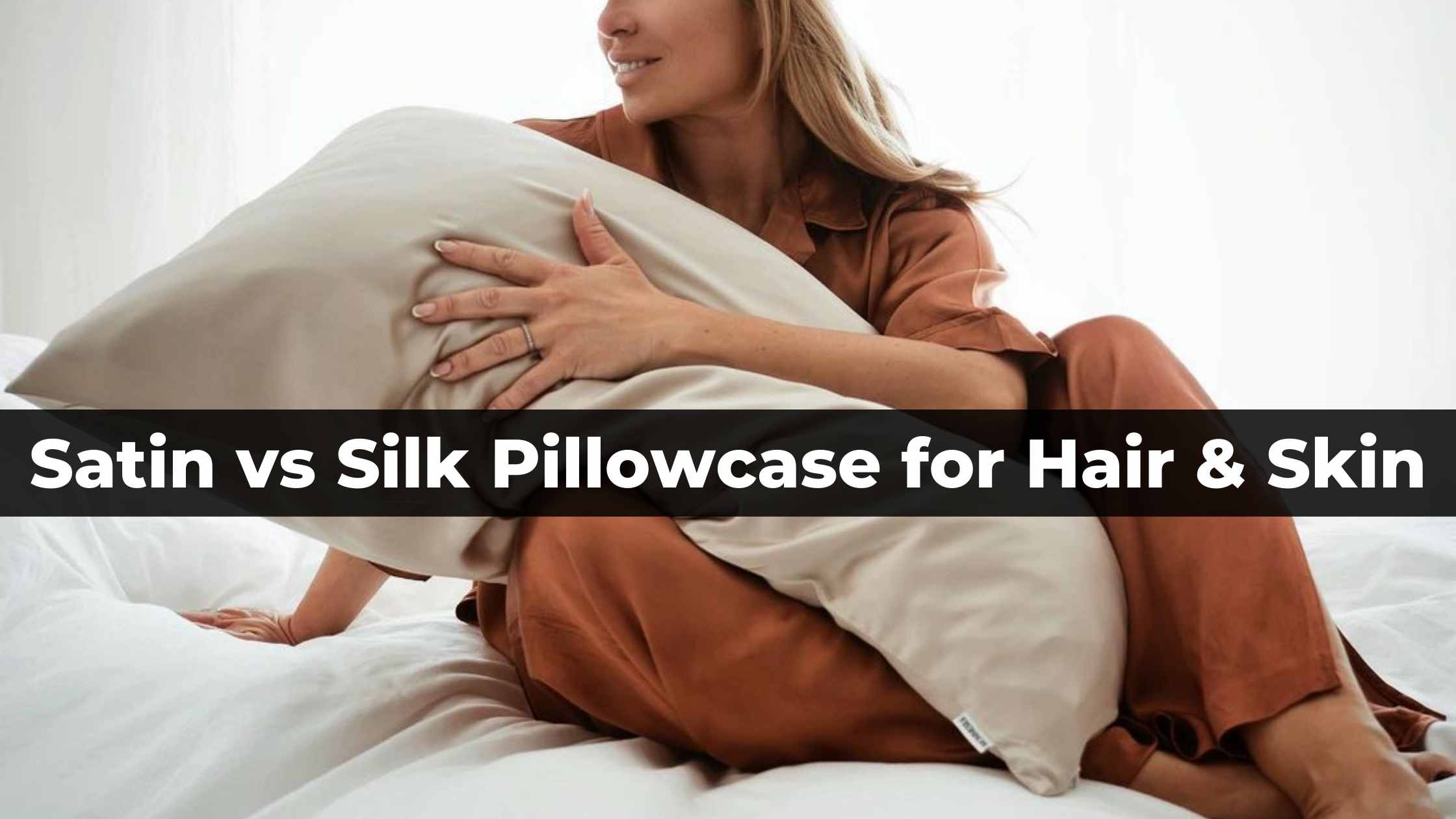 Satin vs silk outlet pillowcase for hair