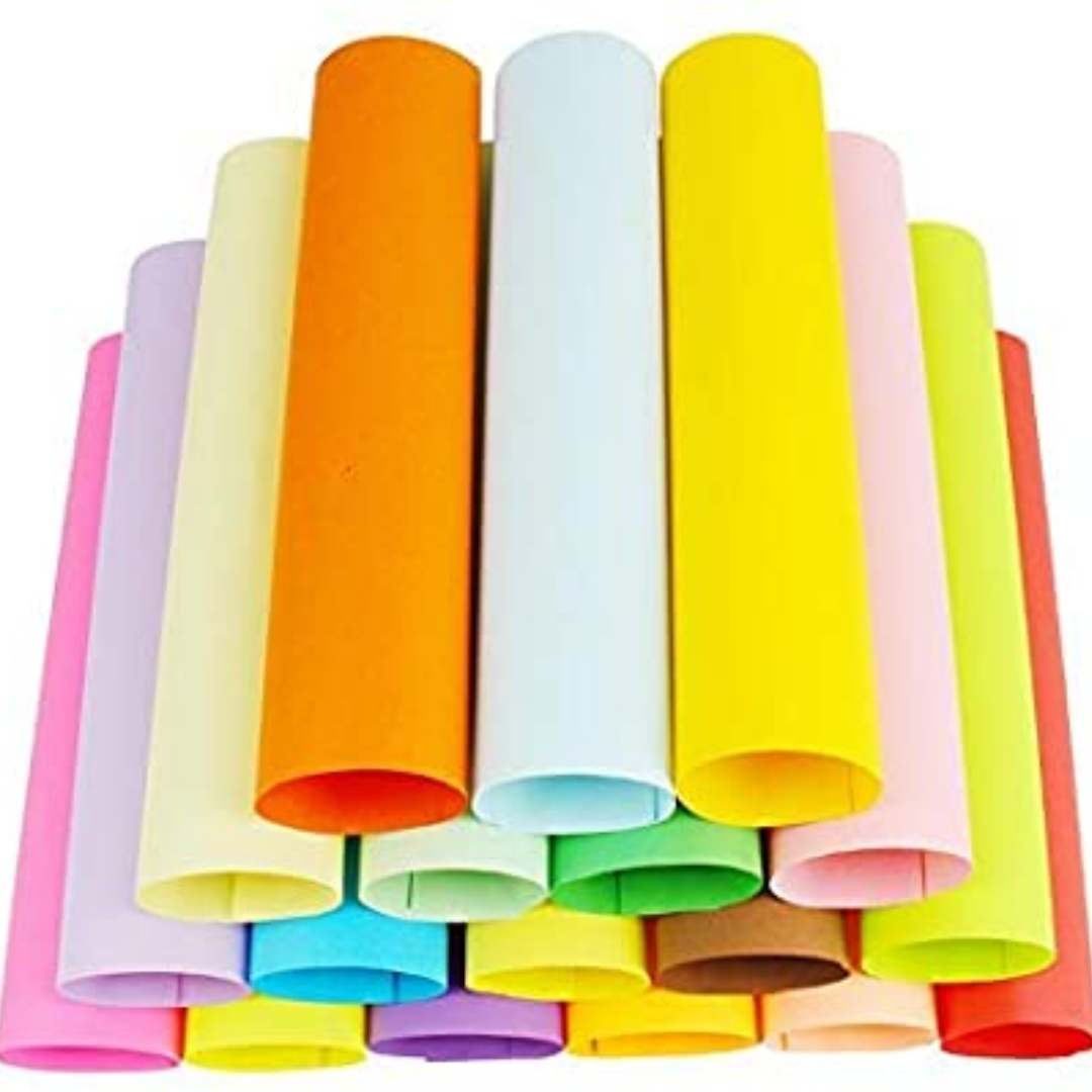 coloured card paper